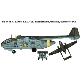 IBG Models Gotha Go 244B-1 German Transport Aircraft - 1:72