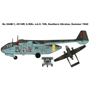 IBG Models Gotha Go 244B-1 German Transport Aircraft - 1:72