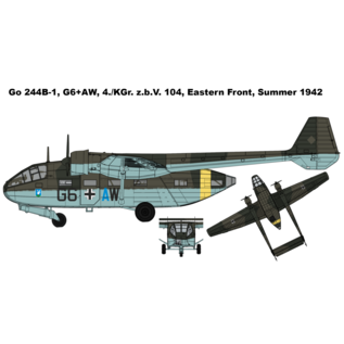 IBG Models Gotha Go 244B-1 German Transport Aircraft - 1:72