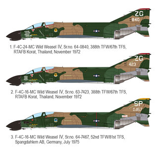 Zoukei-Mura McDonnell Douglas F-4C Wild Weasel IV - 1:48