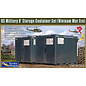 Gecko Models US Military 8' Storage Container Set (Vietnam War Era) - 1:35