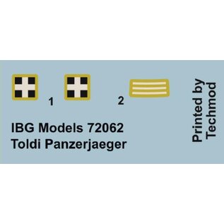IBG Models Toldi - Hungarian Tank Destroyer (Páncélvadász) - 1:72