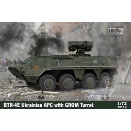 IBG Models IBG - BTR-4E Ukrainian APC with GROM Turret - 1:72