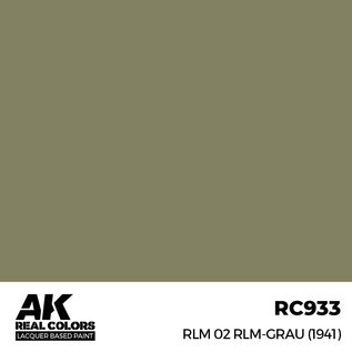 AK Interactive Real Colors Air - RC933 RLM 02 RLM-GRAU (1941)