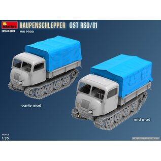 MiniArt Raupenschlepper Ost RSO/01 Mid Production - 1:35