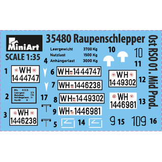 MiniArt Raupenschlepper Ost RSO/01 Mid Production - 1:35