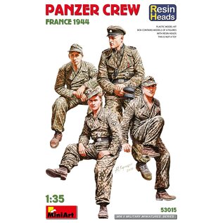 MiniArt Panzer Crew  France 1944 - Resin Heads - 1:35