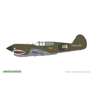 Eduard Curtiss P-40E Warhawk - ProfiPack - 1:48