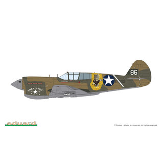 Eduard Curtiss P-40E Warhawk - ProfiPack - 1:48