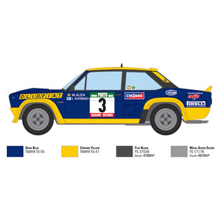 Italeri Italeri - Fiat 131 Abarth - Rally OLIO FIAT - 1:24