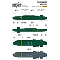 RESKIT TAURUS missiles (2 pcs.) - 3D printed - 1:32
