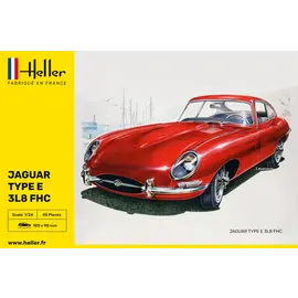 Heller Heller - Jaguar E-Type 3L8 FHC - 1:24