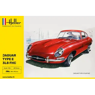 Heller Jaguar E-Type 3L8 FHC - 1:24