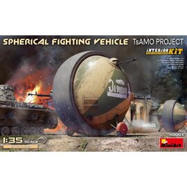 MiniArt MiniArt - Spherical Fighting Vehicle TsAMO Project - with Interior Kit - What if Series - 1:35