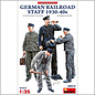 MiniArt German Railroad Staff 1930 - 40s - 1:35