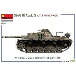 MiniArt StuG III Ausf. G Late MIAG Prod. - 1:72