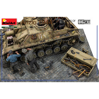 MiniArt Anzio 1944. Field Repairing of StuGIII Ausf. G - BIG SET - 1:35