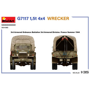 MiniArt G7117 1,5t 4x4 Wrecker - 1:35