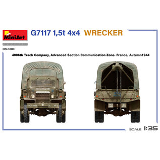 MiniArt G7117 1,5t 4x4 Wrecker - 1:35