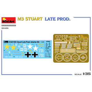 MiniArt M3 Stuart Late Production w/Interior Kit - 1:35