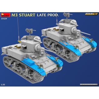 MiniArt M3 Stuart Late Production w/Interior Kit - 1:35