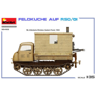 MiniArt Feldküche auf RSO/01 - 1:35