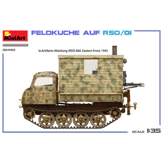 MiniArt Feldküche auf RSO/01 - 1:35