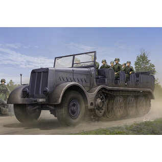 Trumpeter Schwerer Zugkraftwagen 18t - Sd.Kfz. 9 Artillery Version - 1:35