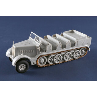 Trumpeter Schwerer Zugkraftwagen 18t - Sd.Kfz. 9 Artillery Version - 1:35