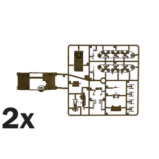 Italeri M7 Priest 105mm HMC / Kangaroo - 1:72