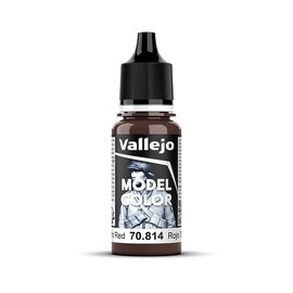 Vallejo Vallejo - Model Color - 814 - Rot Gebrannt (Burnt Red), 18 ml