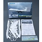Rush Model Kits Ilyushin Il-62M Ukraine Air Enterprise - 1:144