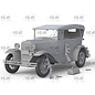 ICM Ford Model A "Gangster Car" - 1:24