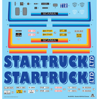 Italeri Scania 142H 6x2 Canvas - 1:24