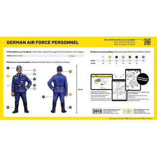 Heller German Air Force Personnel - 1:72