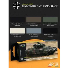 ARCUS Hobby Colors Arcus - 2075 Bundeswehr NATO Camouflage