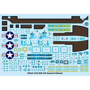 Trumpeter Boeing-Vertol ACH-47A Armed Chinook - 1:35
