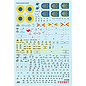 Foxbot Decals Sukhoi Su-24M/MR, Digital Dragons, Ukrainian Air Force with Stencils - 1:72