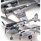 Academy Lockheed P-38 Lightning (P-38J, Droopsnoot, P-38L, F-5E) - 1:48