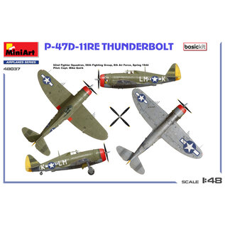 MiniArt Republic P-47D-11RE "Razorback" - Basic Kit - 1:48