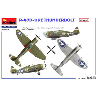 MiniArt Republic P-47D-11RE "Razorback" - Basic Kit - 1:48