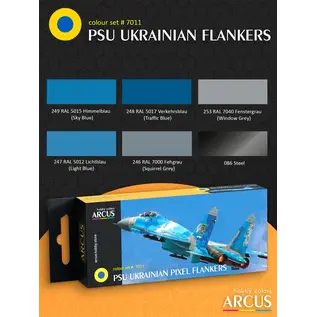ARCUS Hobby Colors 7011 PSU Ukrainian Flankers
