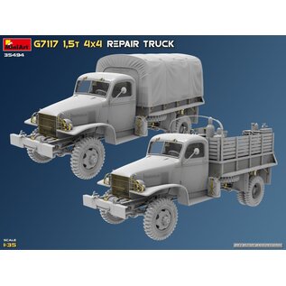 MiniArt G7117 1.5t 4×4 Repair Truck - 1:35
