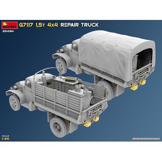 MiniArt G7117 1.5t 4×4 Repair Truck - 1:35