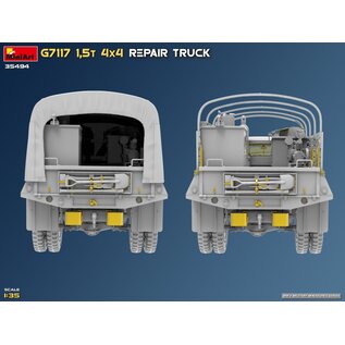 MiniArt G7117 1.5t 4×4 Repair Truck - 1:35