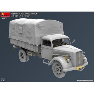 MiniArt German 3t Cargo Truck 3.5-36s Late Production - 1:35