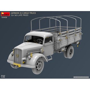 MiniArt German 3t Cargo Truck 3.5-36s Late Production - 1:35