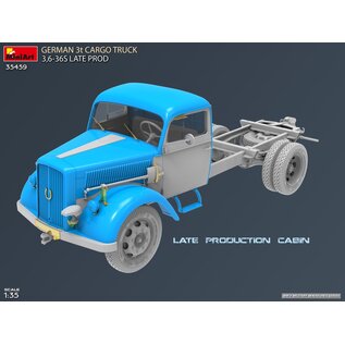 MiniArt German 3t Cargo Truck 3.5-36s Late Production - 1:35