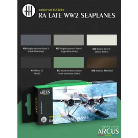 ARCUS Hobby Colors Arcus - 4014 RA Late WW2 Seaplanes