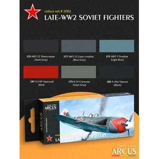 ARCUS Hobby Colors 1002 Late-WW2 Soviet Fighters